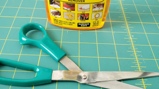 Cleaning your craft scissors